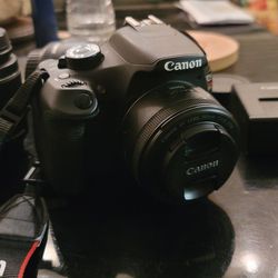 Canon Rebel T5 With Accessories