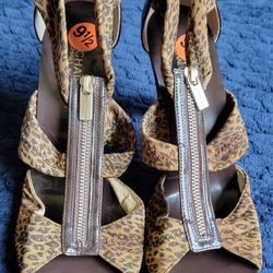 Michael Kors Cheetah Print Sandals 