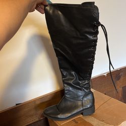 Tall Flat Boots