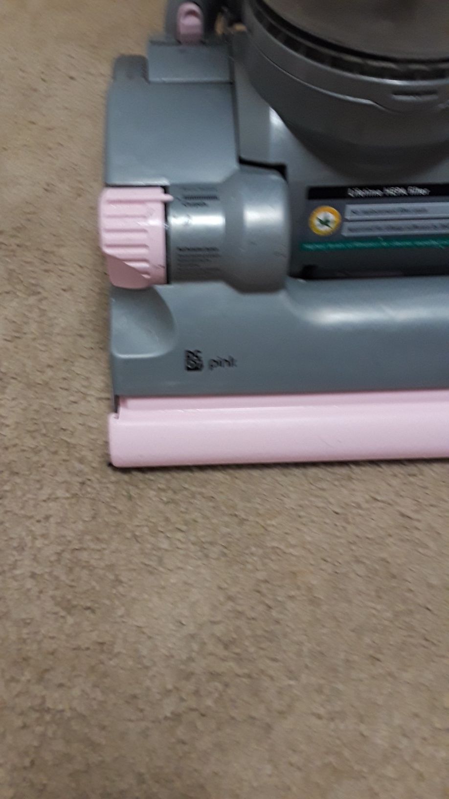 Dyson limited edition dc07 breast cancer awareness pink vacuum for Sale