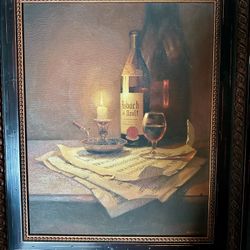 Oil Painting On Board Signed Belyakov