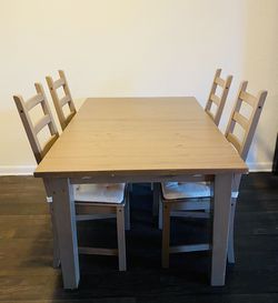 Dining Table (Extendable) - Störnas/Kaustby Brand (Solid Pine)