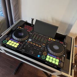 DDJ-1000 with Custom Case - Gig Ready Rig