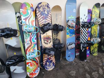 Snowboards Boots And Bindings