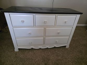 White dresser