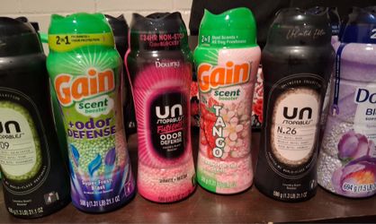 Bounty Paper Towels and laundry beads