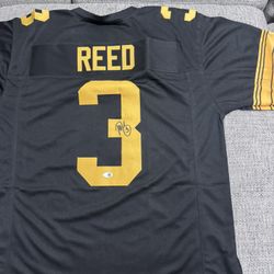 JEFF REED Signed Autograph Custom Jersey - JSA Coa - Pittsburgh Steelers