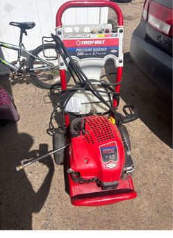 Power washer runs great