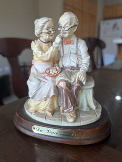 Da Vinci Collection Grandma & Grandpa 6”x6”x3”