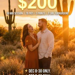 🔥 Black Friday OUTDOOR Photoshoot Deal! 🔥