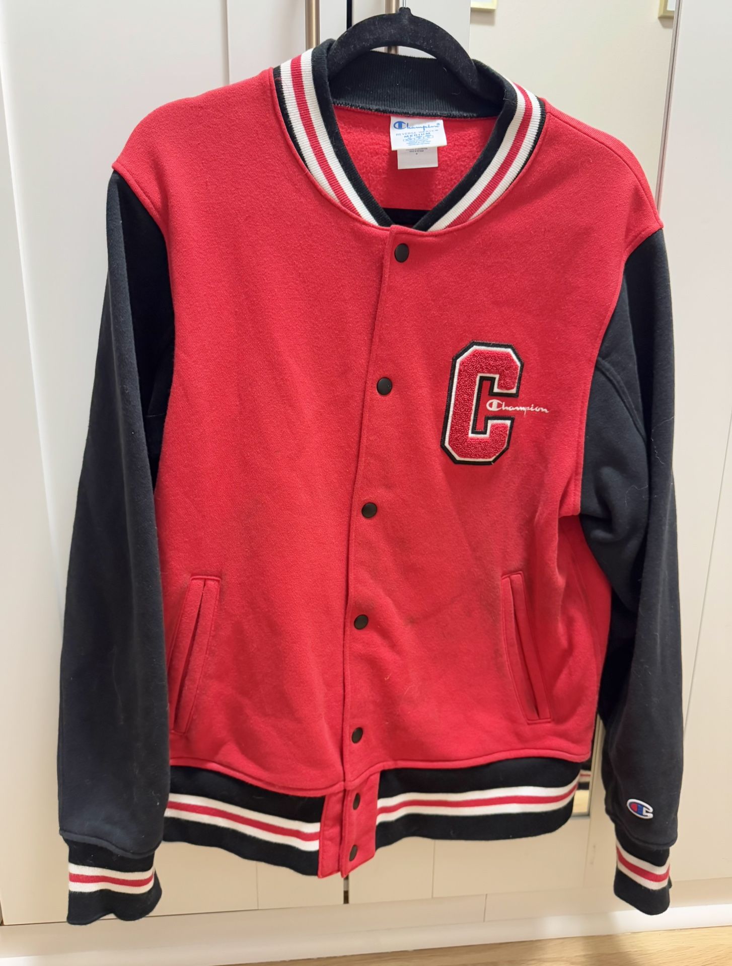 CHAMPION Reverse Weave Letterman's Jacket