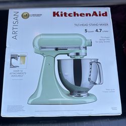 Brand New Artisan Kitchen Aid Mixers 5QT