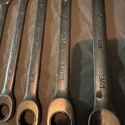 Snap On Wrench Set 7 Piece Sae 