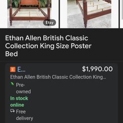 King Post Bed Frame 