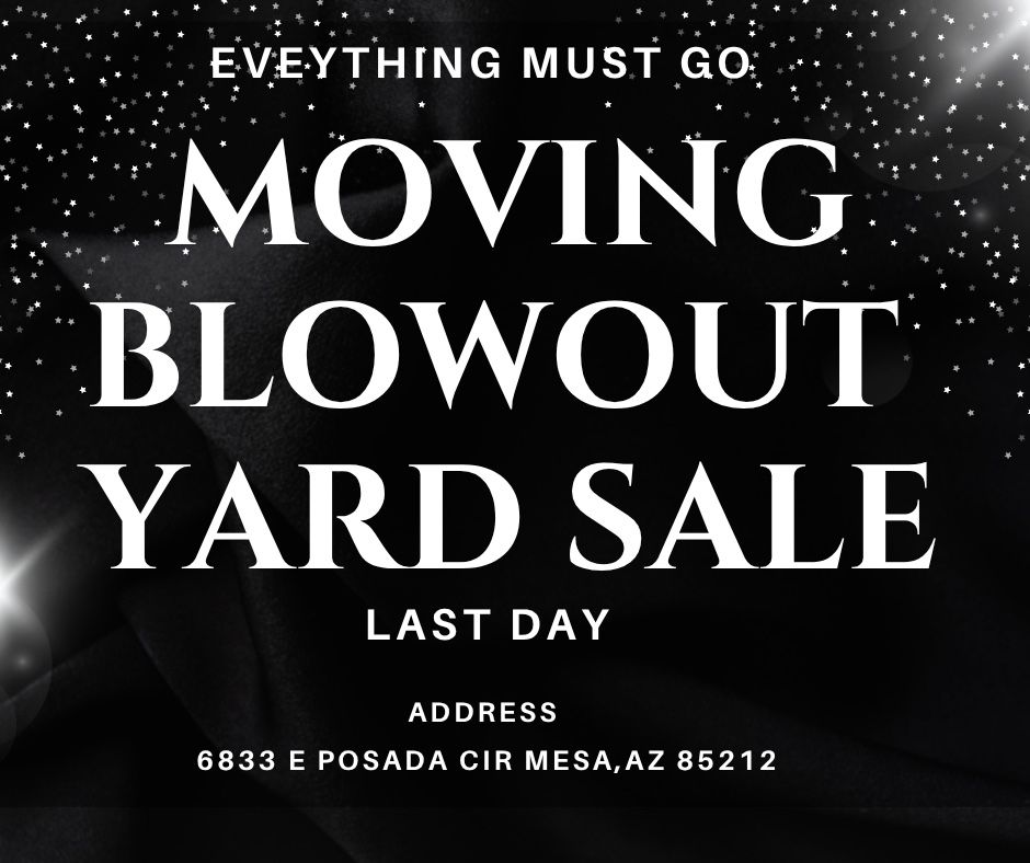 Yard Tell Everything Must Go