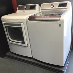 New Scratch And Dent LG Washer And Dryer Set. 1 year Warranty 