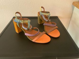 NWT KURT GEIGER LONDON Hampton Block Heel Gladiator Sandals