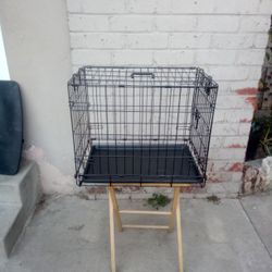 Small Dog Cage Or Cat Cage With Single Door & Compact Portable