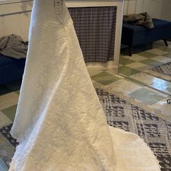 Designer Beaded Wedding Dress 