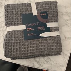 New Throw - Waffle Weave