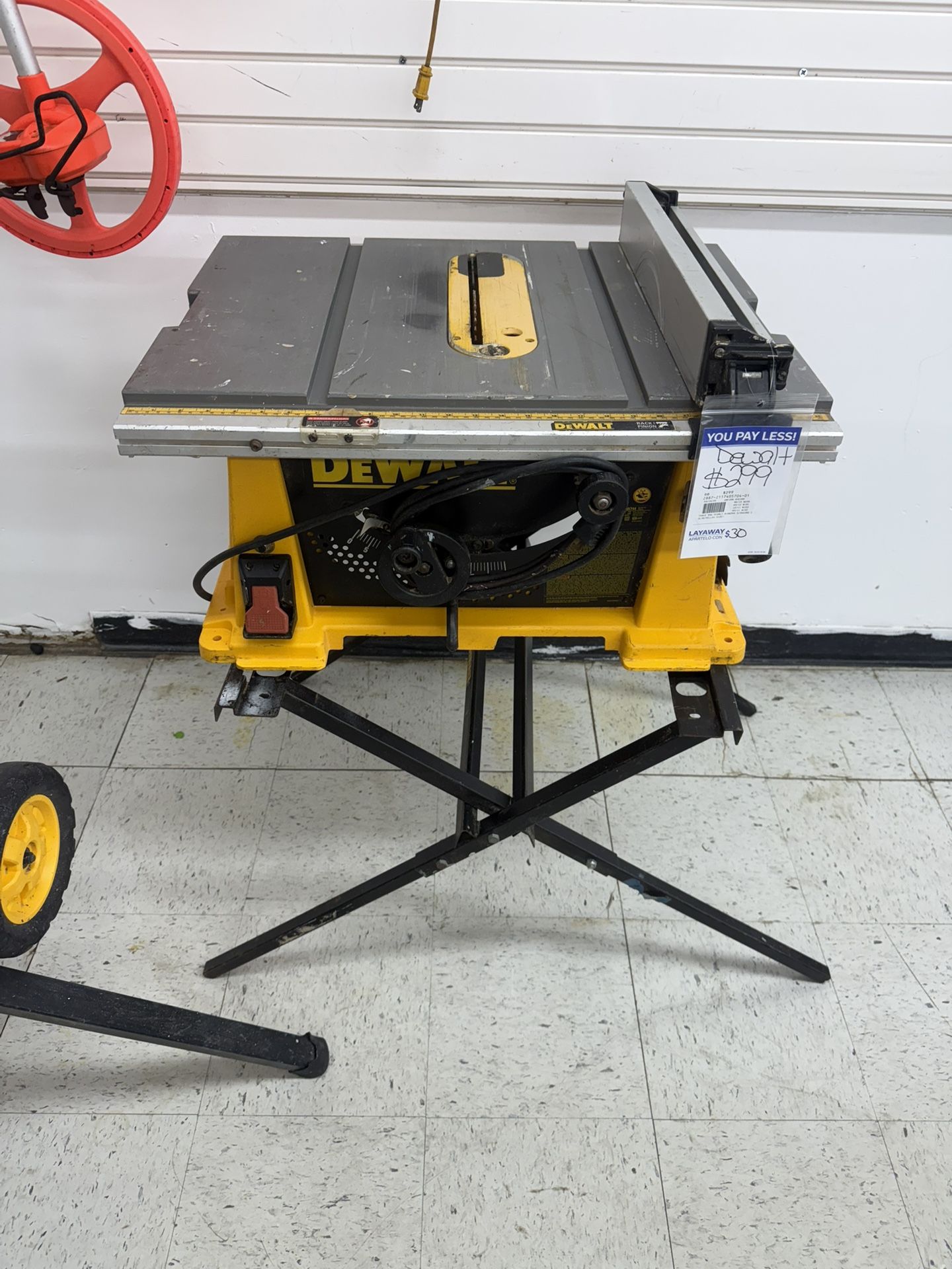Dewalt Table Saw W/ Stand