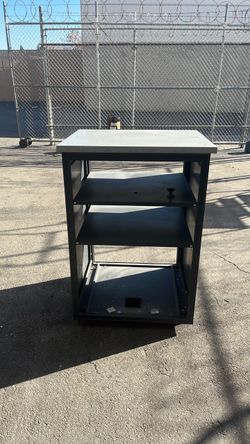 Metal Equipment Rack Cabinet with Shelves