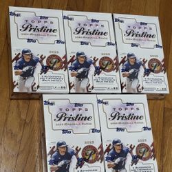 2025 Topps Pristine Baseball Box Hobby Case 