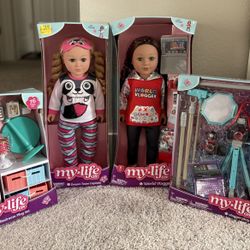 My Life As Dolls & Accessories ~ New In Boxes!
