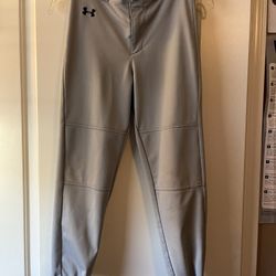 Under Armour Youth Medium Baseball Pants with belt loops