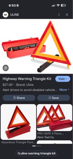 Emergency roadside kit
