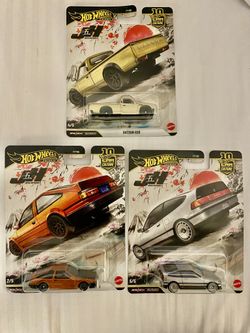 Hot Wheels 3 Cars Japon Historic