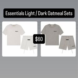 Essentials Shirts / Shorts Sets