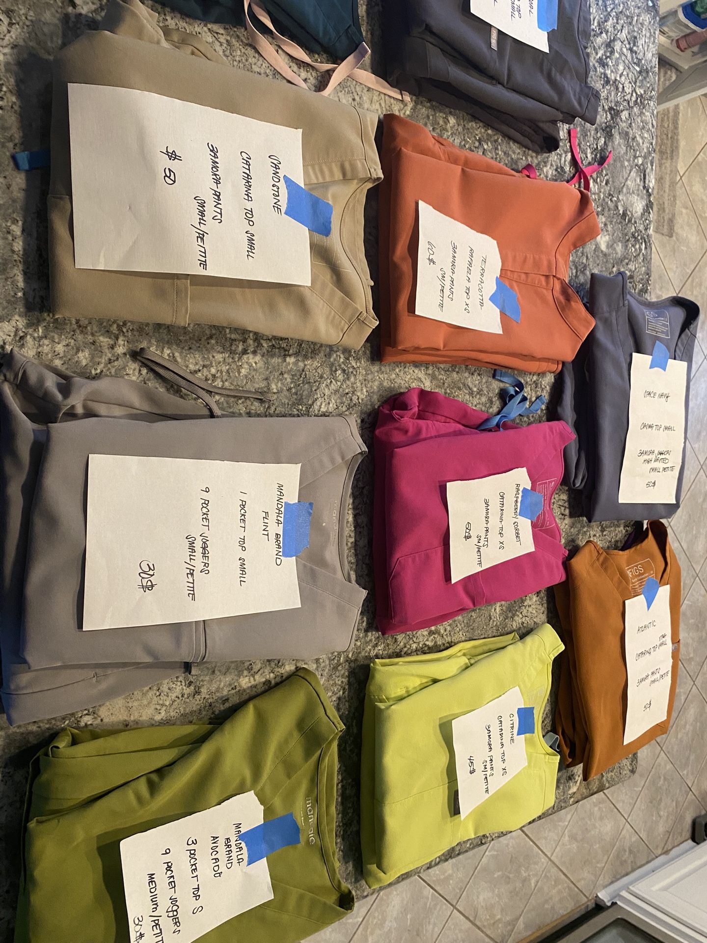 FIGS SCRUB SETS