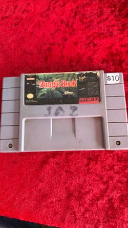 The jungle book SNES game