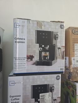 Mainstays Espresso Coffee Maker 15-Bar - New