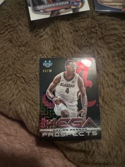 Davion Hannah Bowman Chrome Mega Prospects 01/10