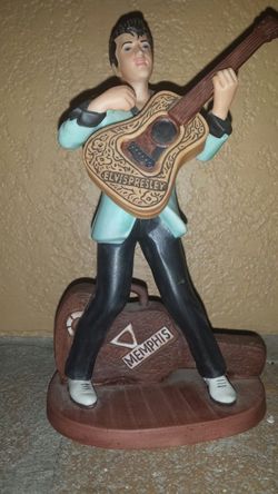 Porcelain figurine 1987 elvis