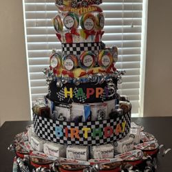 Custom Birthday Cake And Favor Gifts