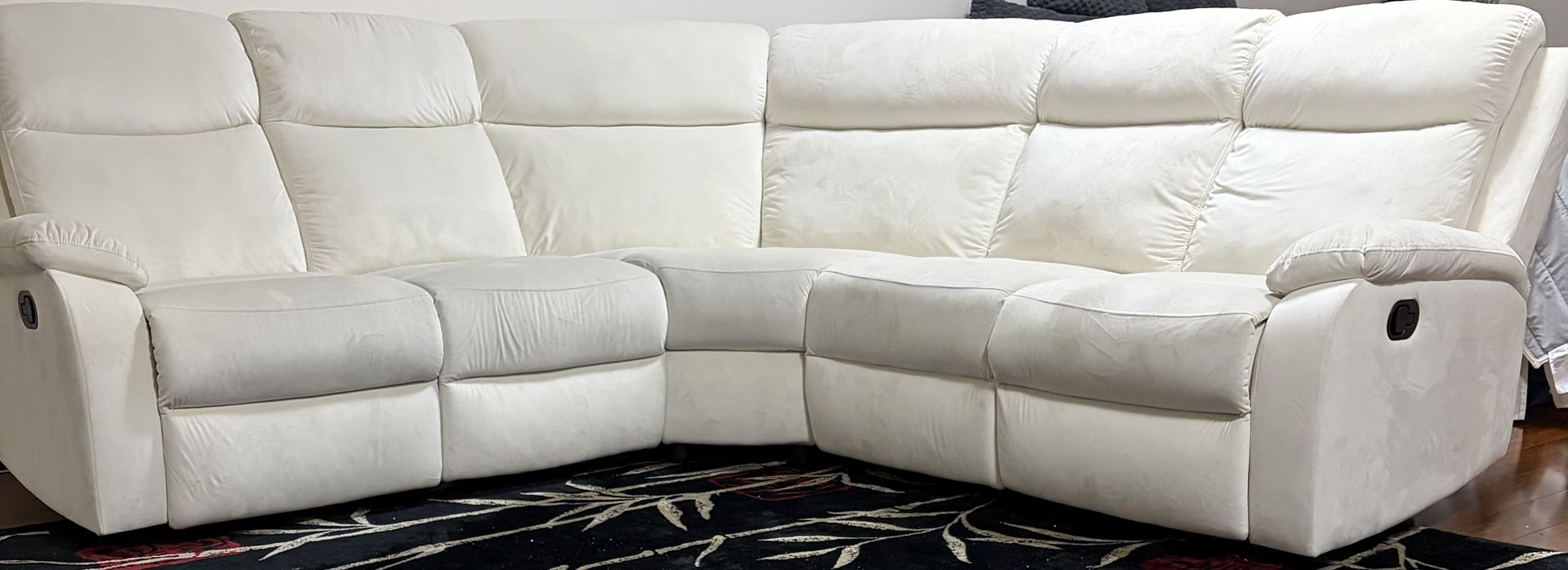 Manual Reclining Corner Sofa 