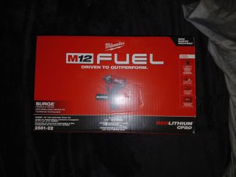 Milwaukee m12 fuel Surge 1/4" hex hydraulic driver kit