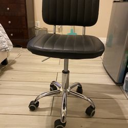 Black Vanity Chair 