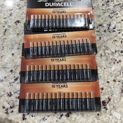 16x4  AAA Duracell Batteries Exp- 02/2028 & Later 
