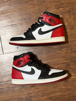 Fire 🔥!! Air Jordan 1 Retro High OG “Black Toe” 2016 – Size 10  !!