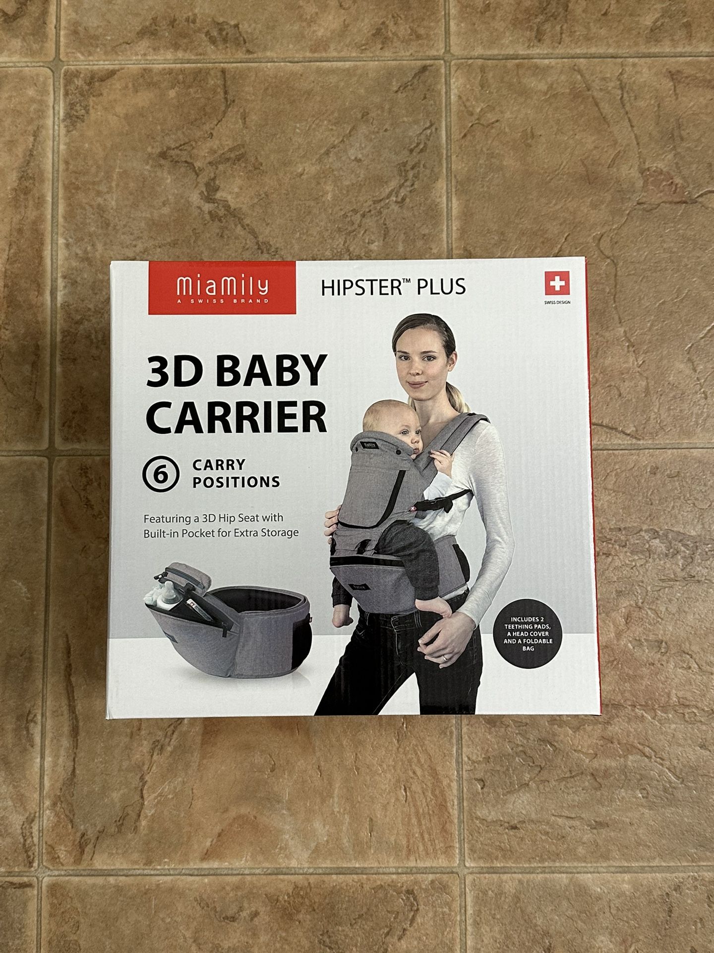 Miamily Hipster Plus Baby Carrier With Infant Insert