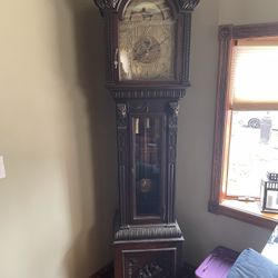 Original Tiffany Grandfather Clock 
