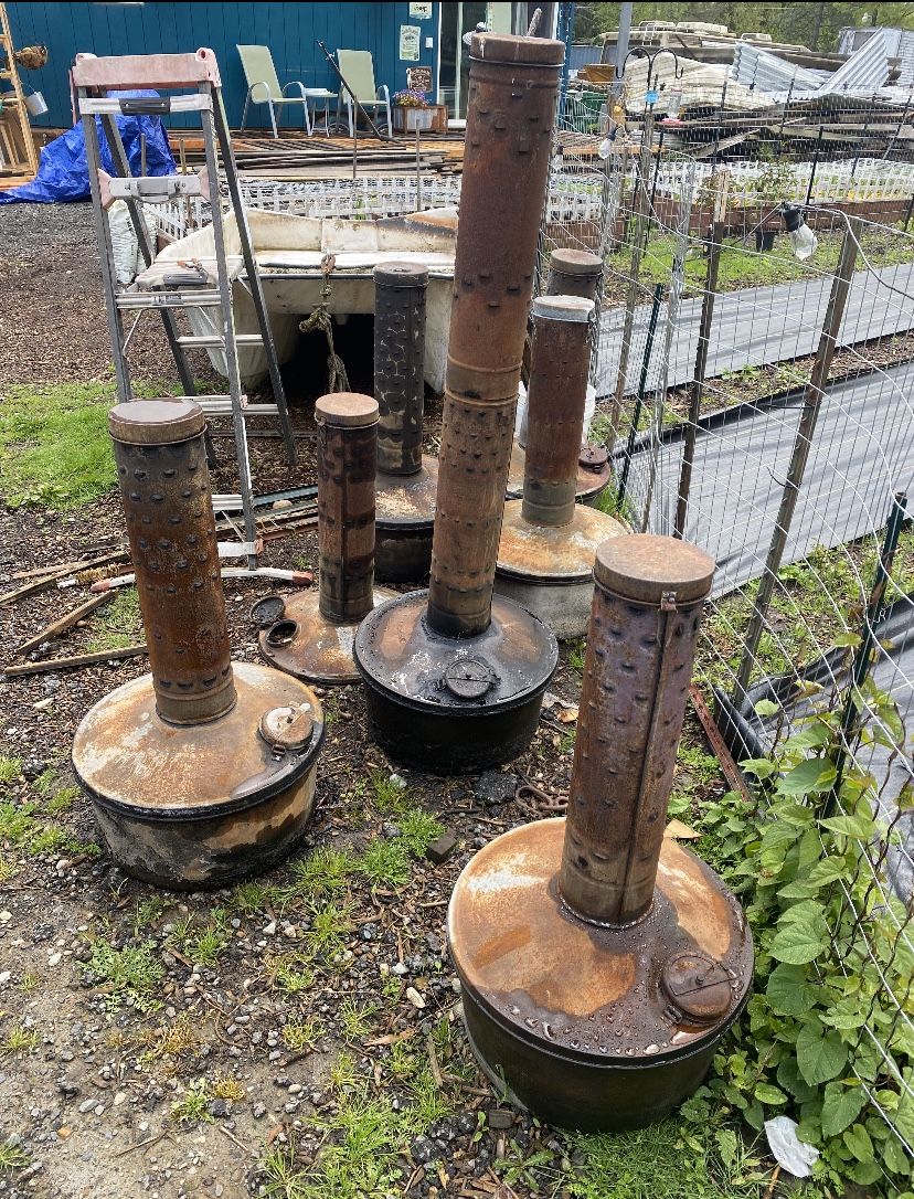 Patio Heater Smudge Pot/orchard Heaters for Sale in Renton, WA - OfferUp