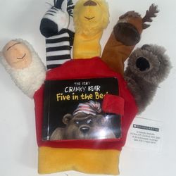 Bedtime Story Cranky Bear Five In The Bed