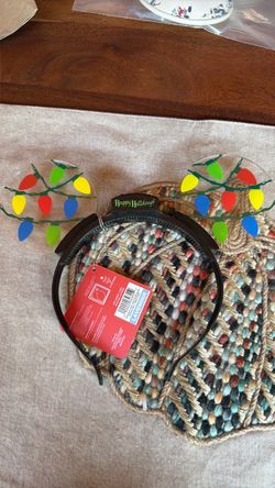 Disney Christmas Light up holiday ears
