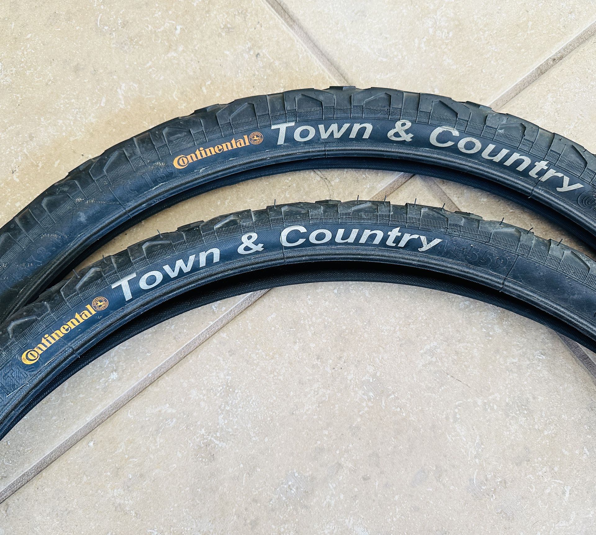 Bicycle Tires: 26” x 2.1