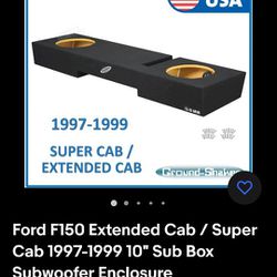 Ford Pickup Truck Subwoofer Box